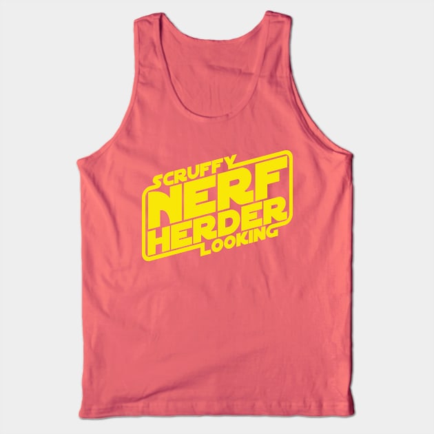 Scruffy Looking N*rf Herder (clean) Tank Top by synaptyx